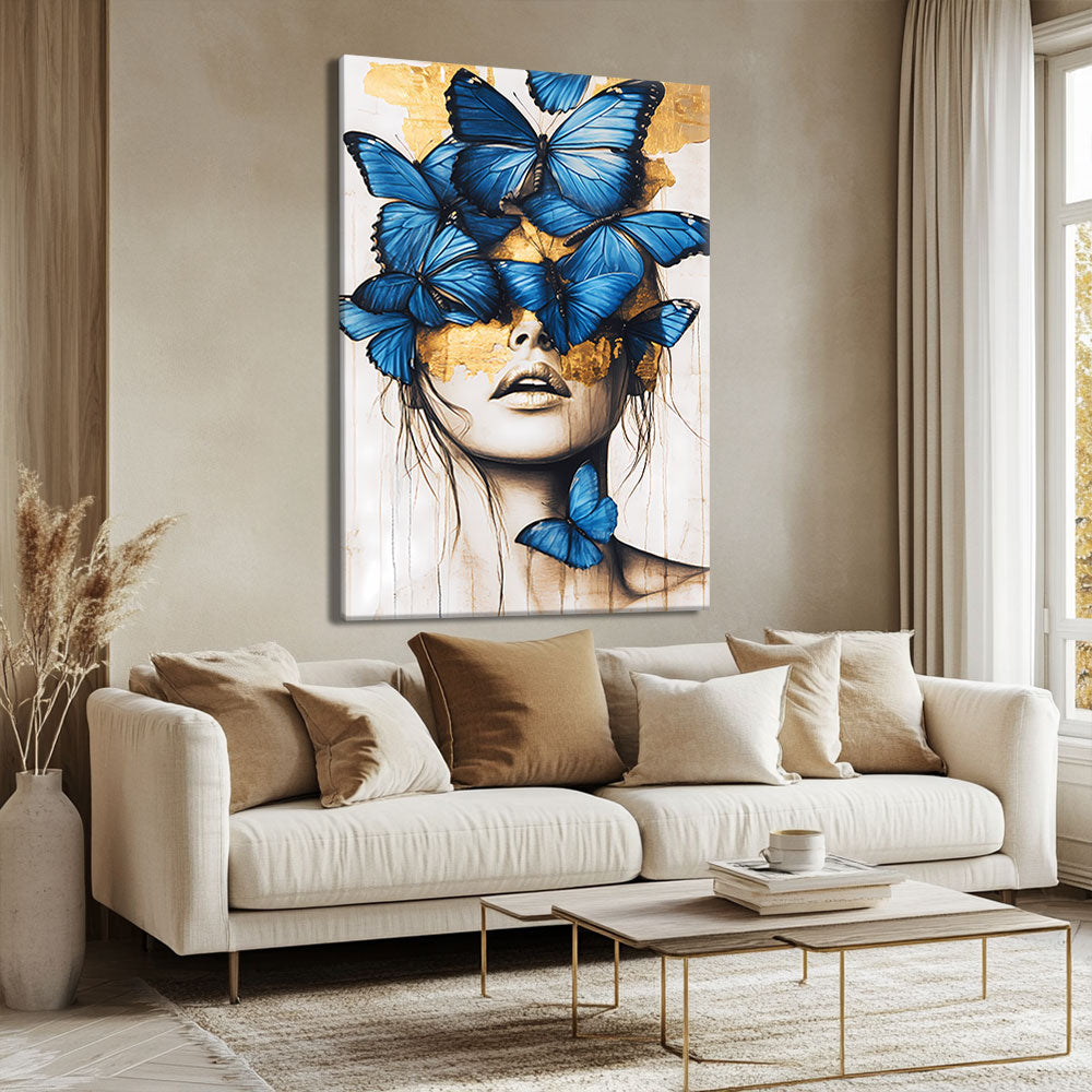 Tableau doré design
