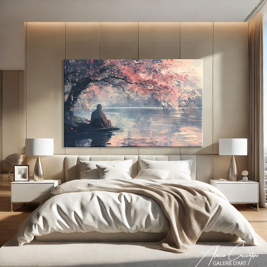 Peinture Zen
 – mise en situation