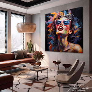 Peinture de Visage de Femme