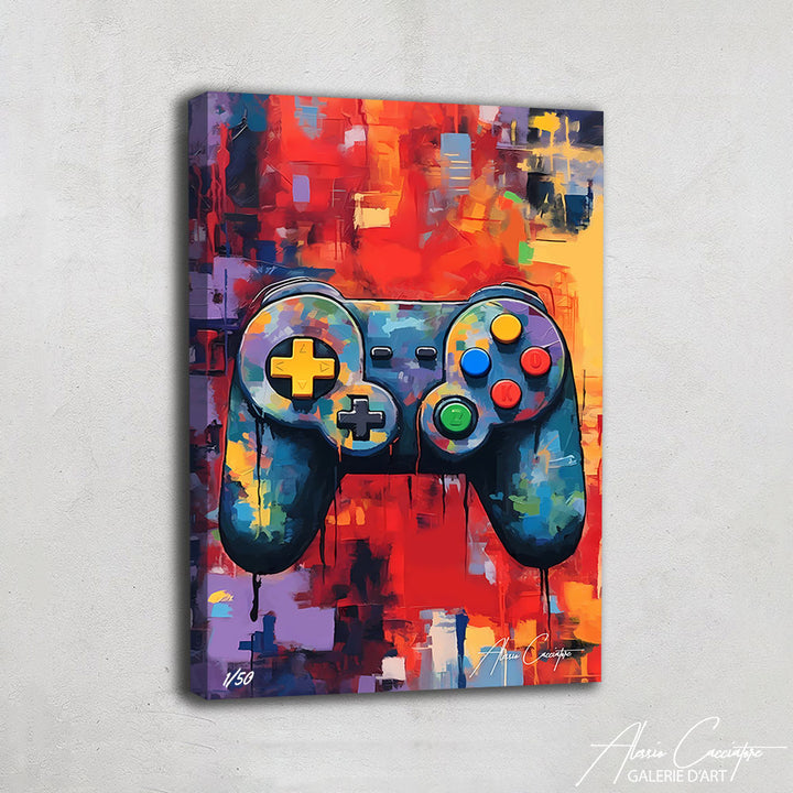 tableau street art gamer