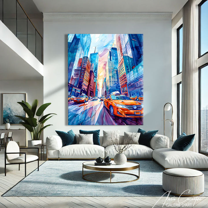 Tableau New York Couleur
