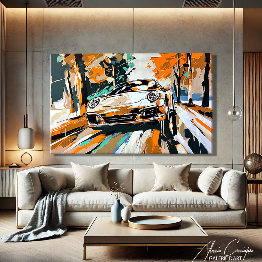 Toile Porsche
