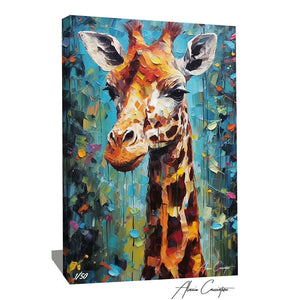tableau girafe