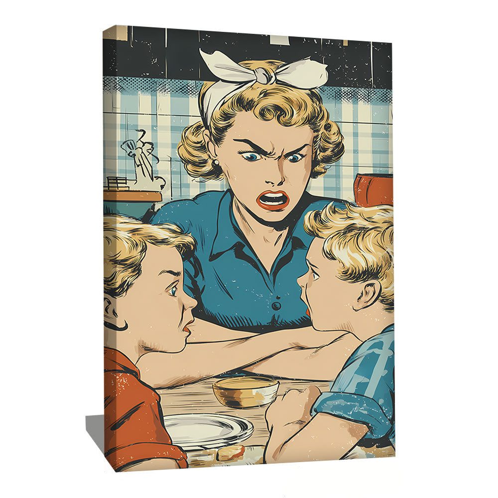 TABLEAU CUISINE VINTAGE RÉTRO