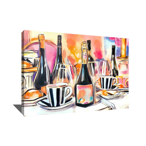 TABLEAU ABSTRAIT SALLE À MANGER