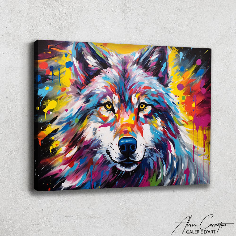 Tableau Tête de Loup