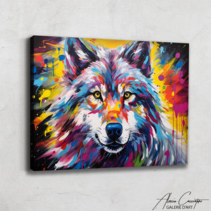 Tableau Tête de Loup