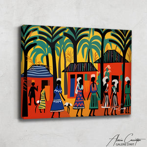 Tableau Ethnique Africain