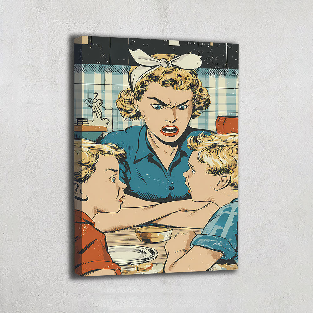 TABLEAU CUISINE VINTAGE RÉTRO