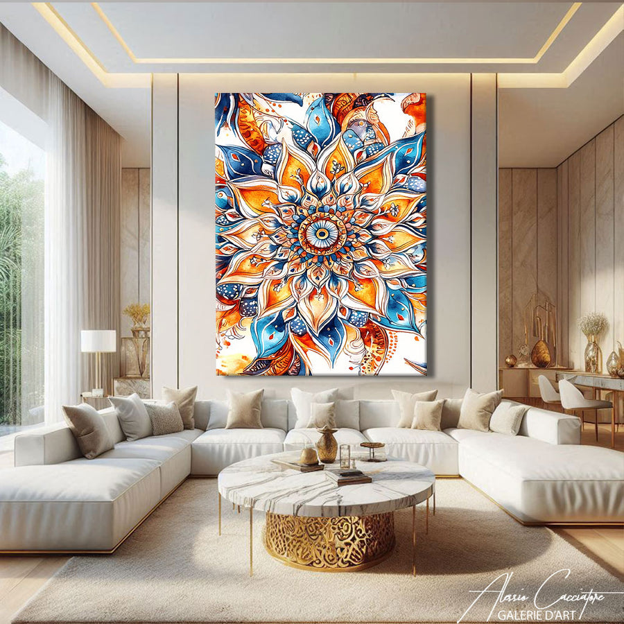 Tableau De Mandala – mise en situation