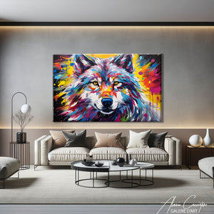 Tableau Tête de Loup