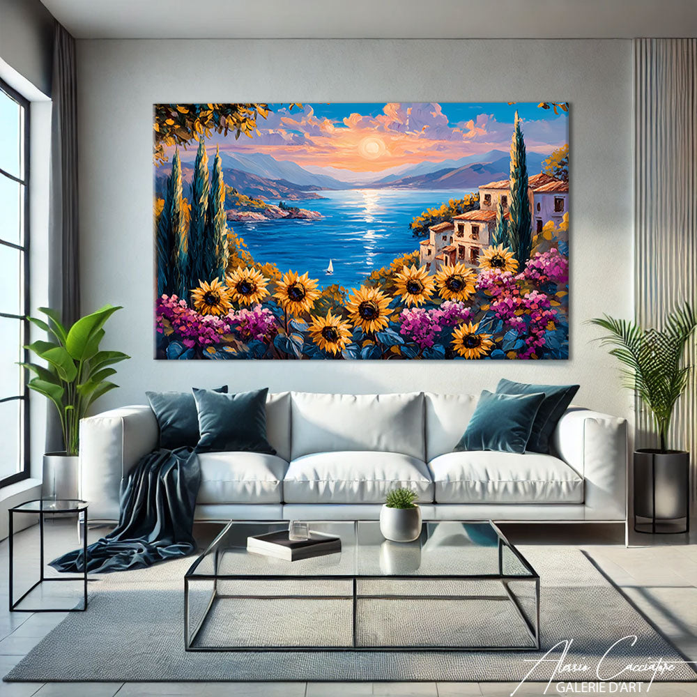 TABLEAU BORD DE MER TOURNESOL