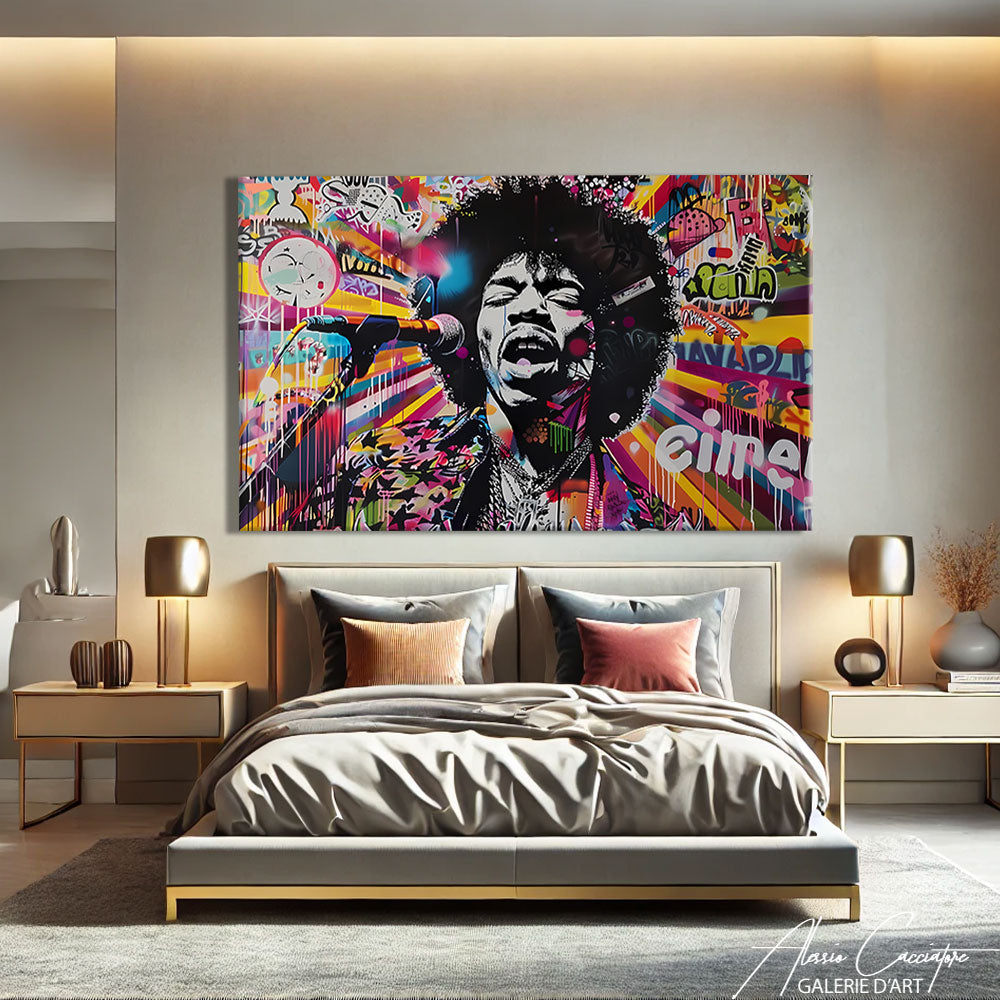 TABLEAU STREET ART Moderne
