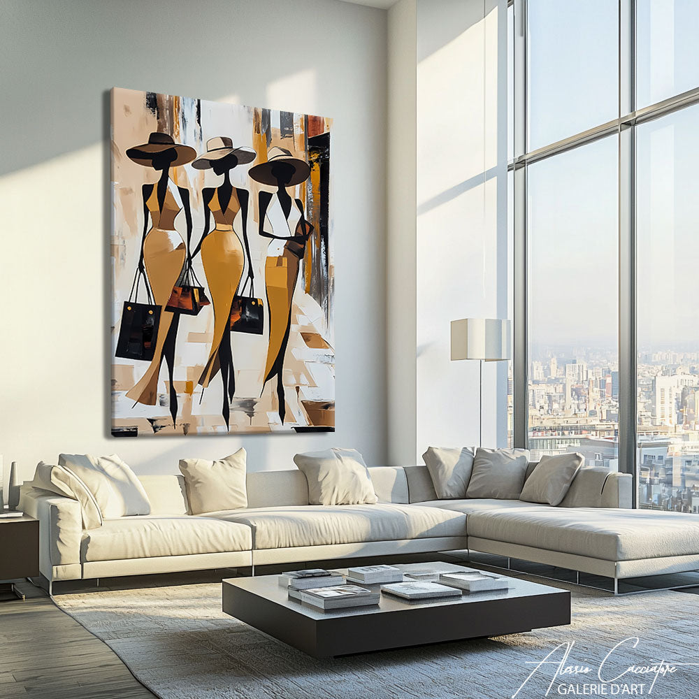 Tableau salon moderne