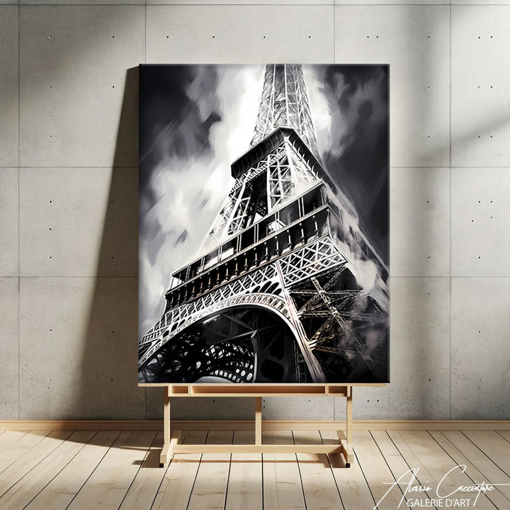 tableau toile tour eiffel