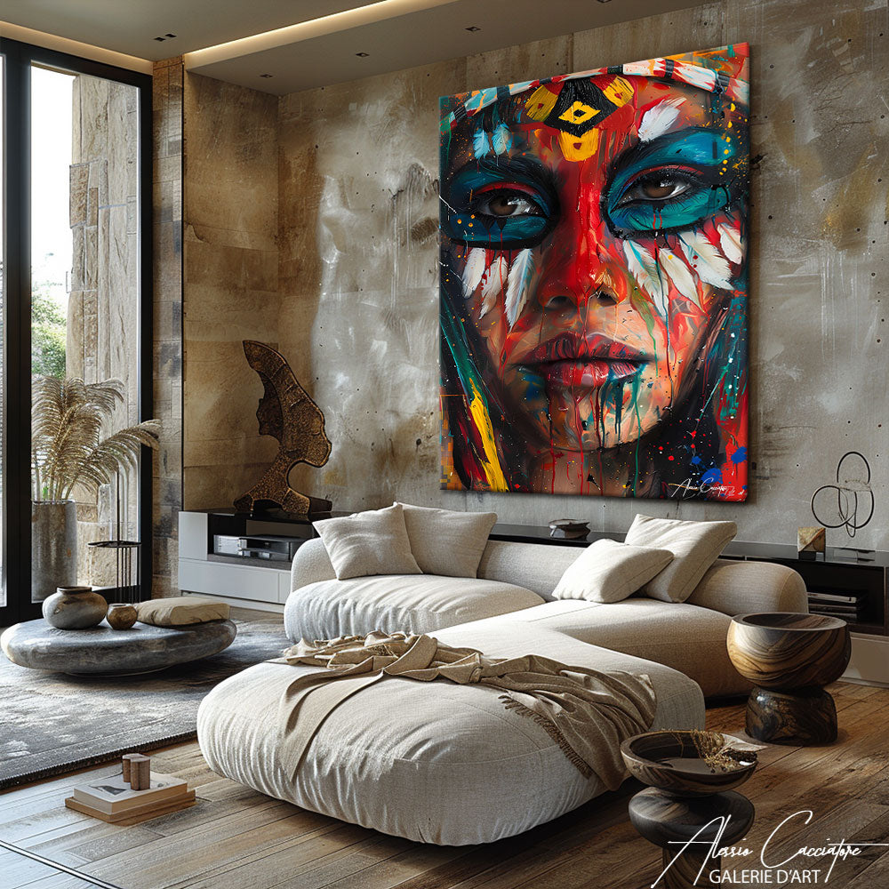 tableau amérindienne