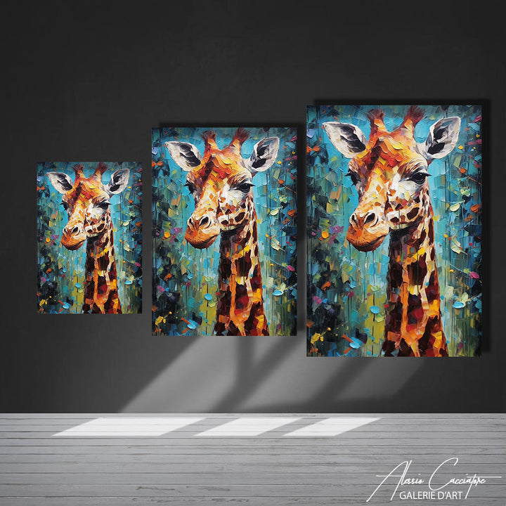 tableaux girafe