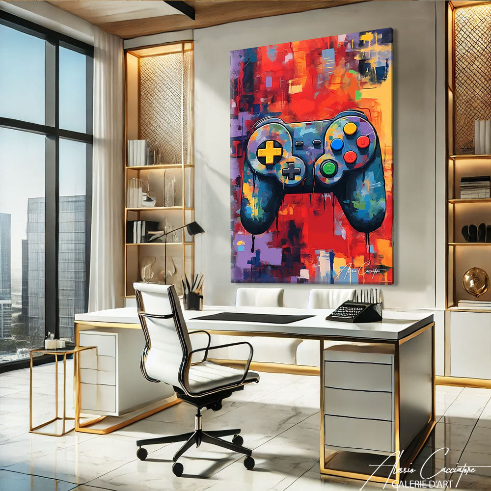 Tableau Street Art Couleur