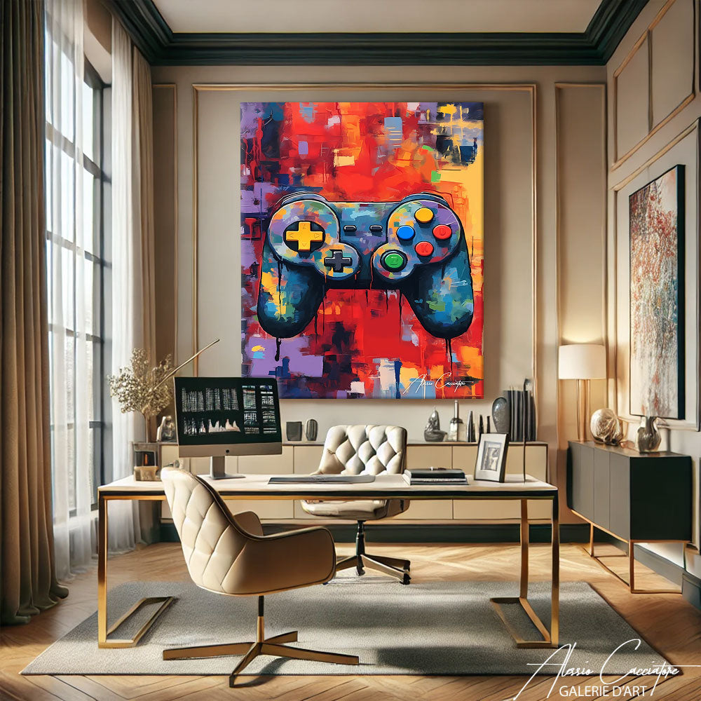 Tableau Street Art Moderne