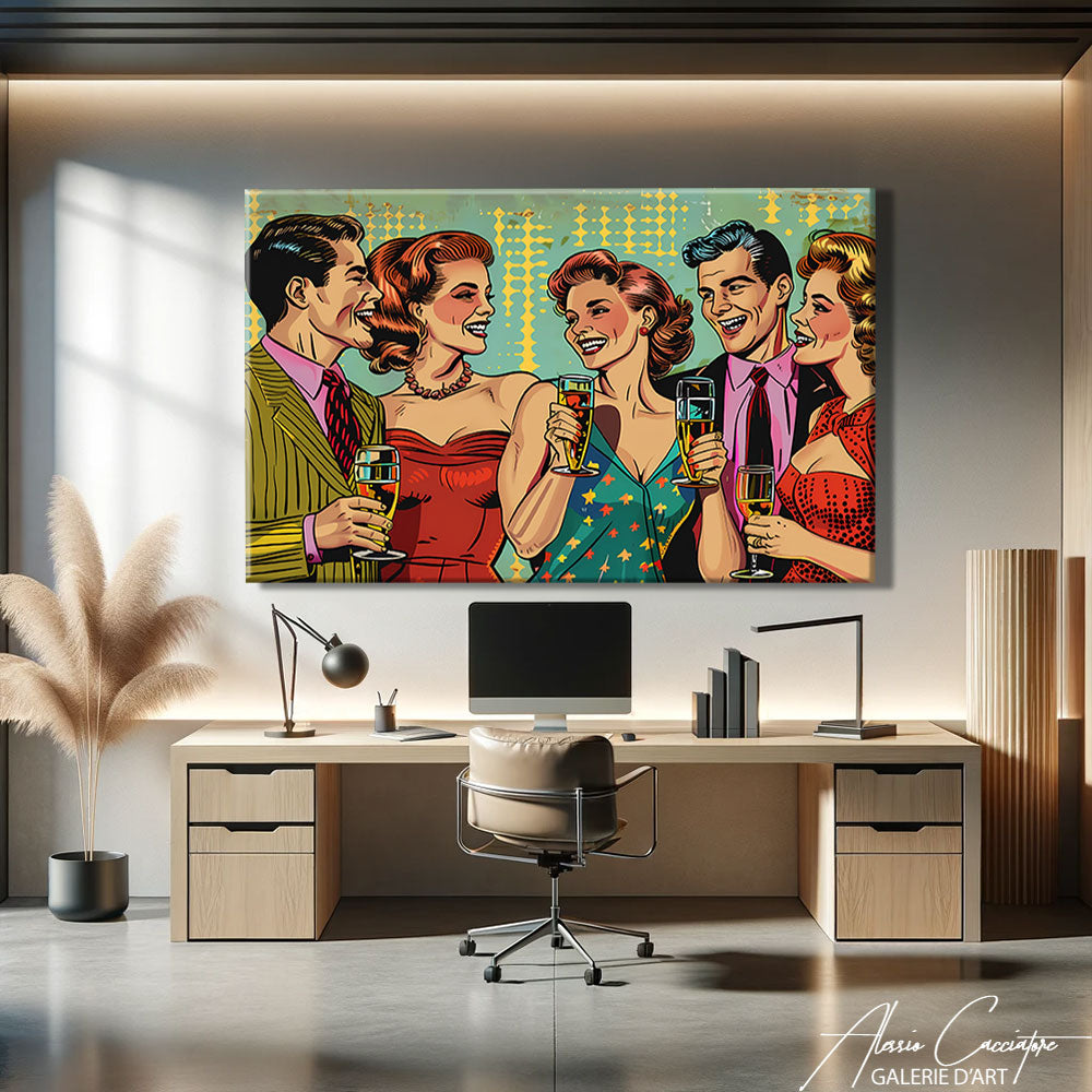 TABLEAU POP ART LUXE
