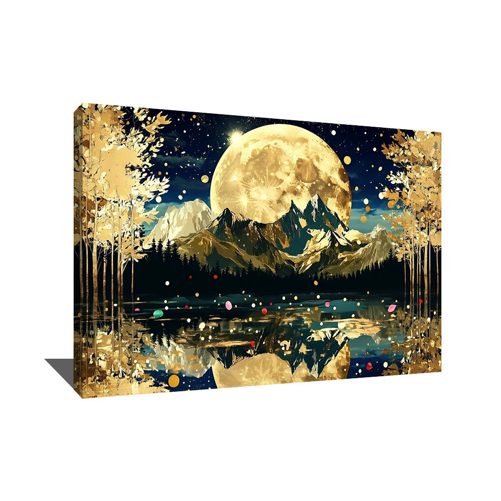TABLEAU AVEC UNE LUNE