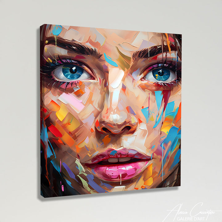 Peinture de Visage de Femme