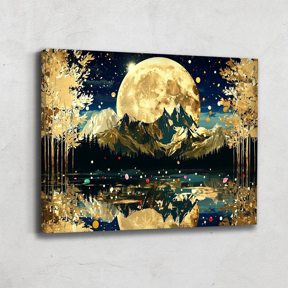 TABLEAU AVEC UNE LUNE
