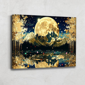 TABLEAU AVEC UNE LUNE