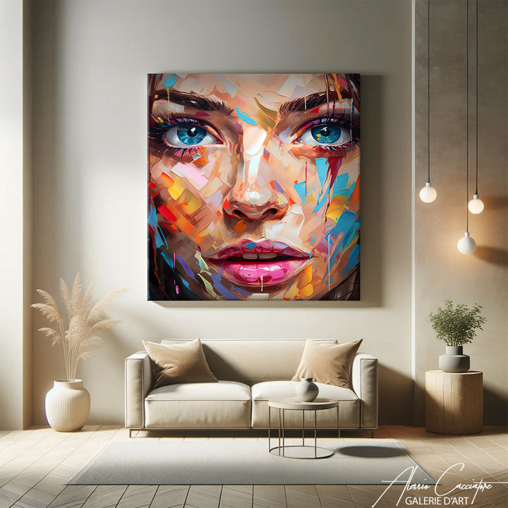 Peinture de Visage de Femme