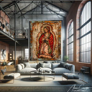 Tableau Vierge Marie Moderne