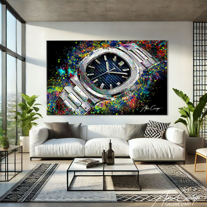 TABLEAU MONTRE MODERNE
