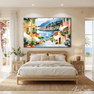 Toile Paysage Méditerranéen