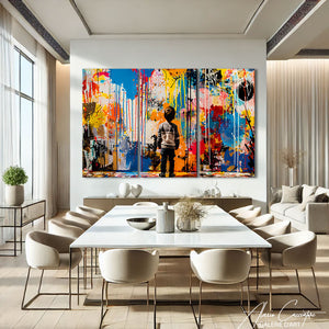 Tableau Triptyque Marine
