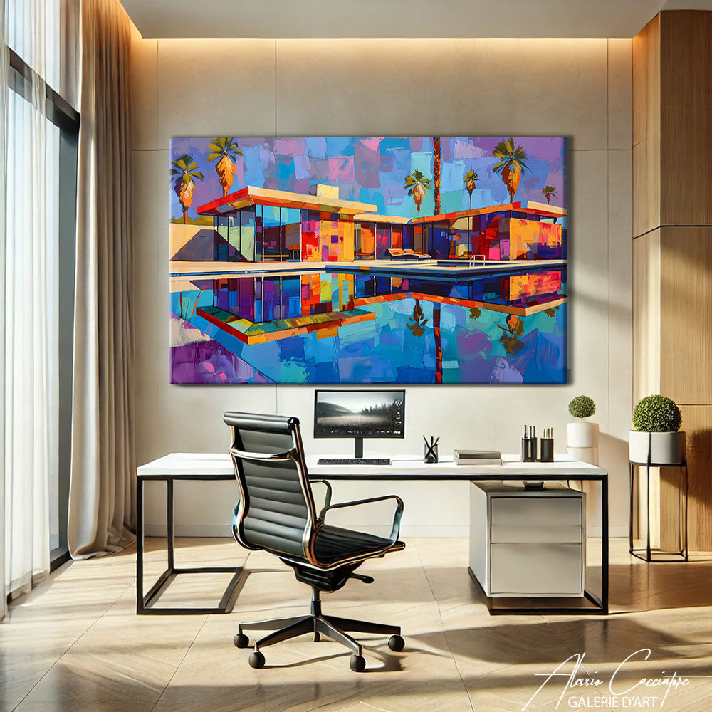 TABLEAU ART MODERNE COLORÉ
