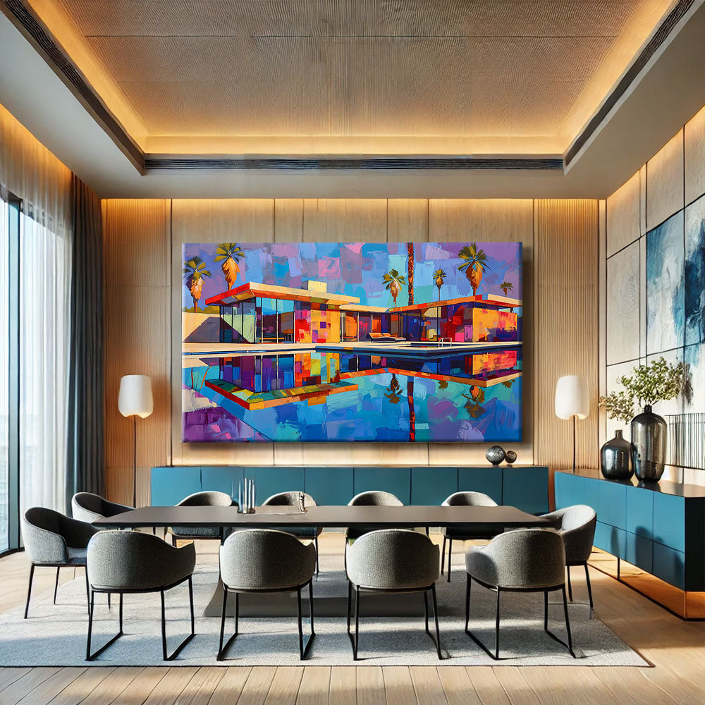 TABLEAU ART COLORÉ MODERNE