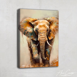 Tableau Éléphant Bébé 