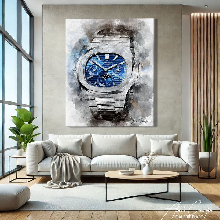 TABLEAU MONTRE MODERNE
