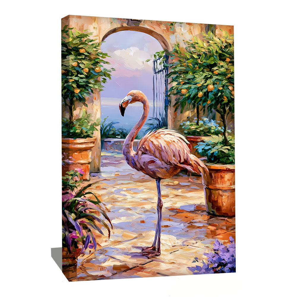 Flamant Rose Tableau