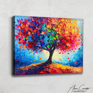 Impression sur Toile Arbre de Vie