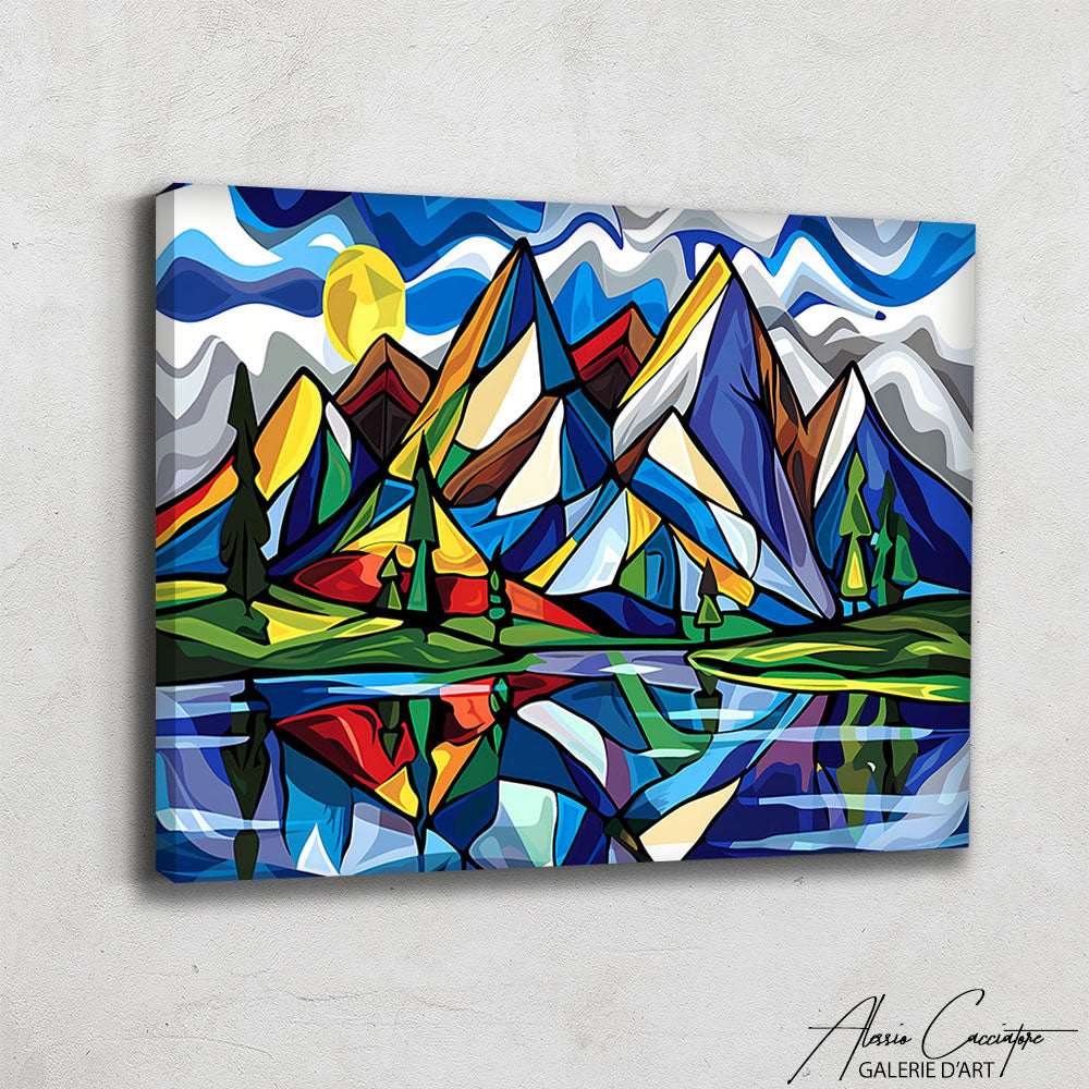 Grand Tableau Montagne
