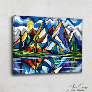 Grand Tableau Montagne
