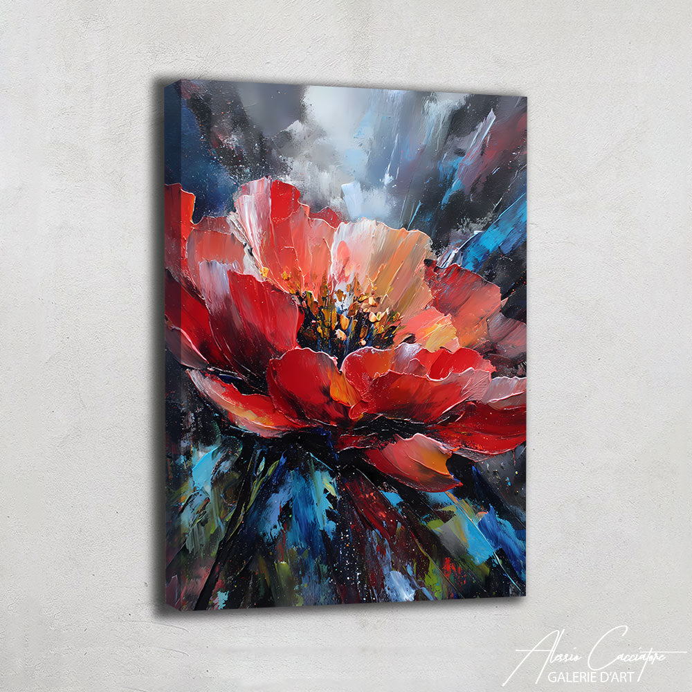 Tableau Moderne Fleur
