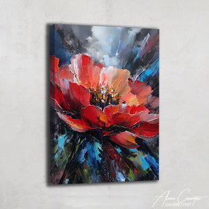 Tableau Moderne Fleur