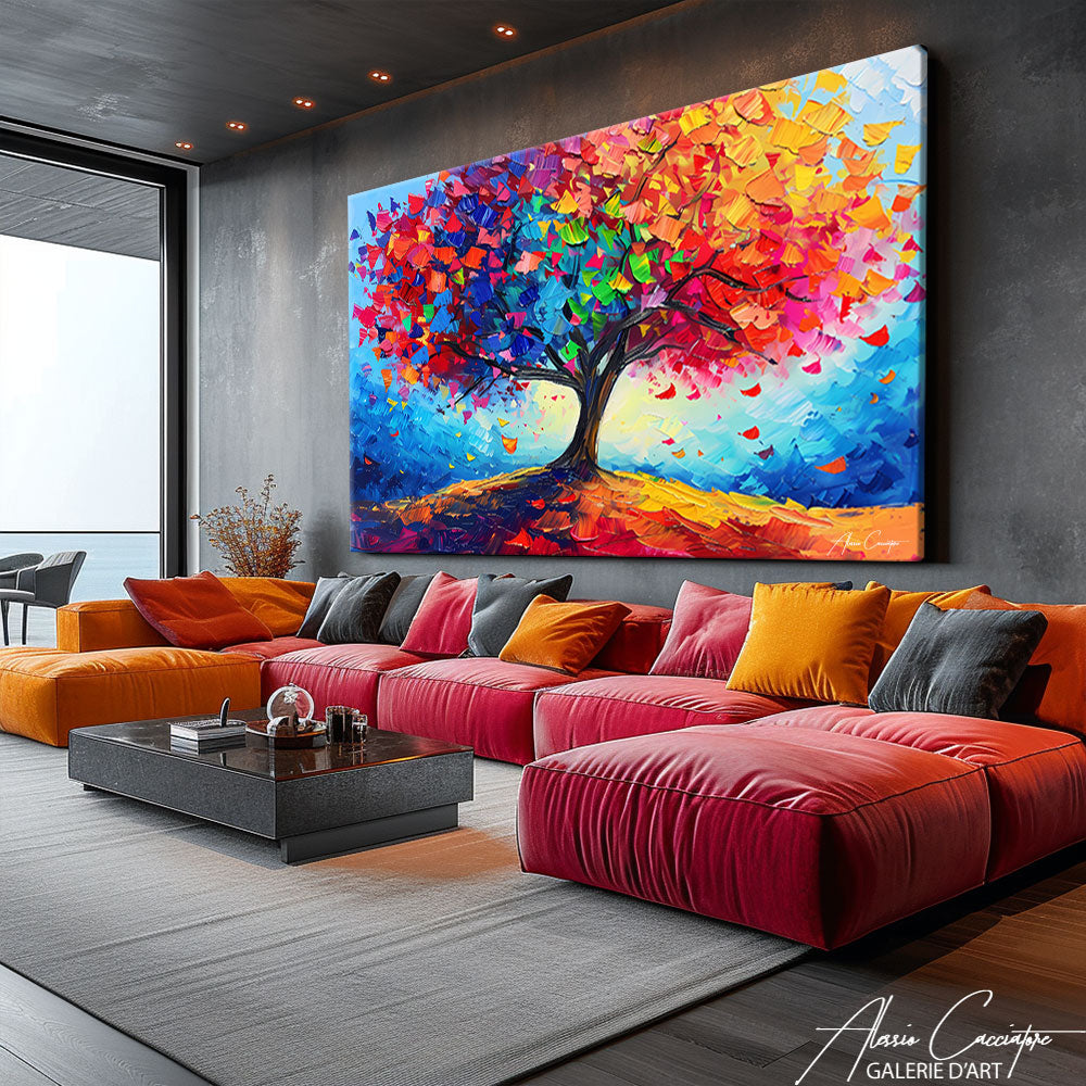 Impression sur Toile Arbre de Vie
