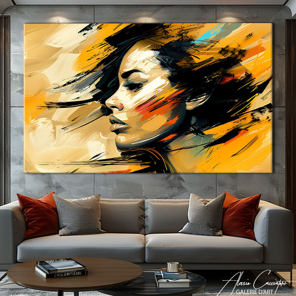 Tableau Peinture Femme