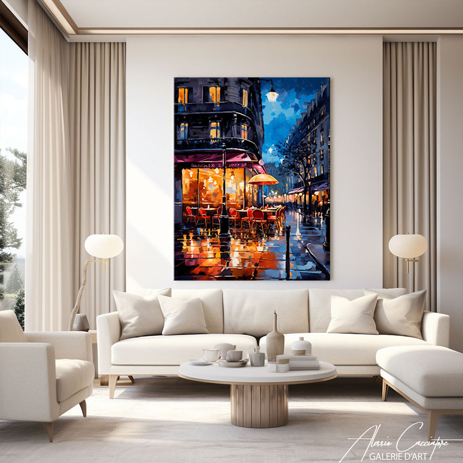 Tableau de Paris – mise en situation