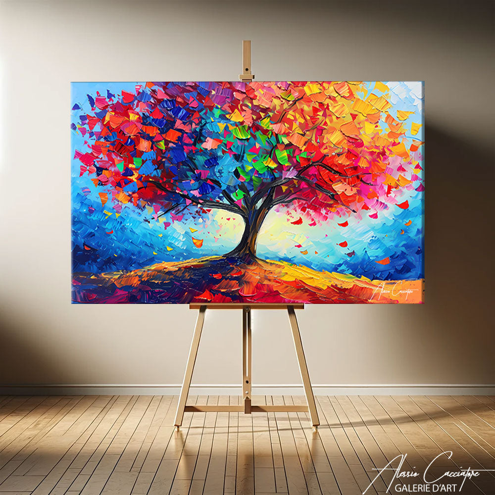 Toile Murale Arbre de Vie