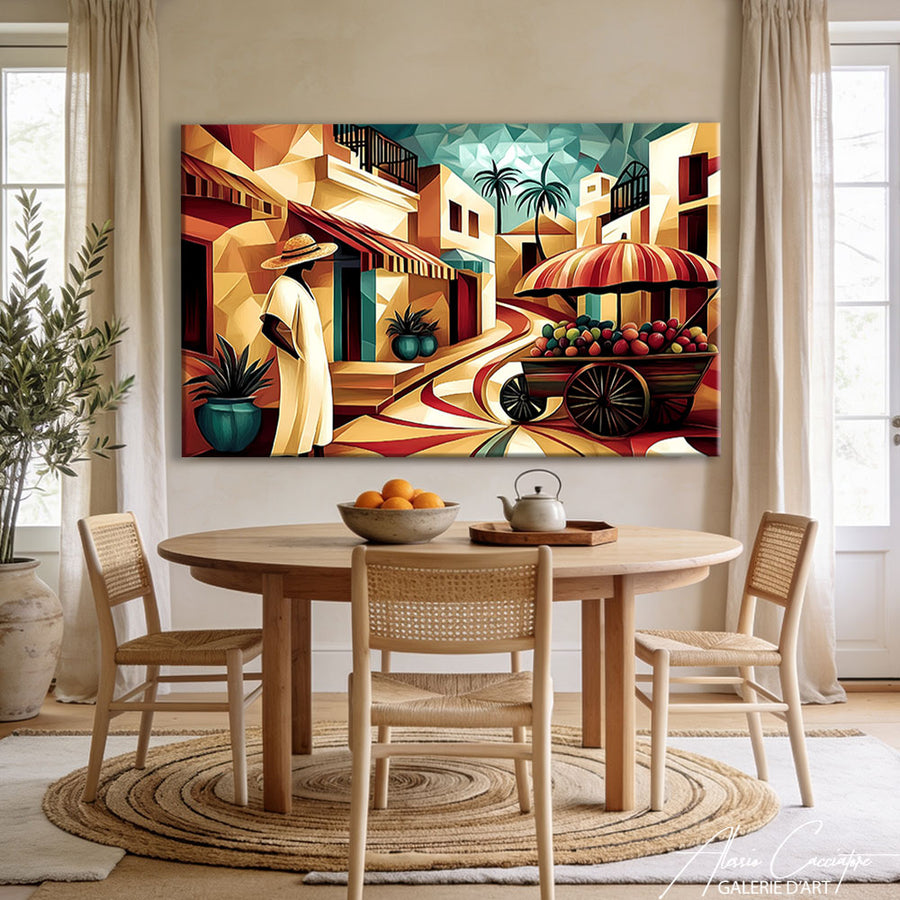 Affiche Terracotta Horizontal – mise en situation