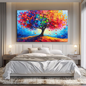 Tableau Arbre de Vie Doré