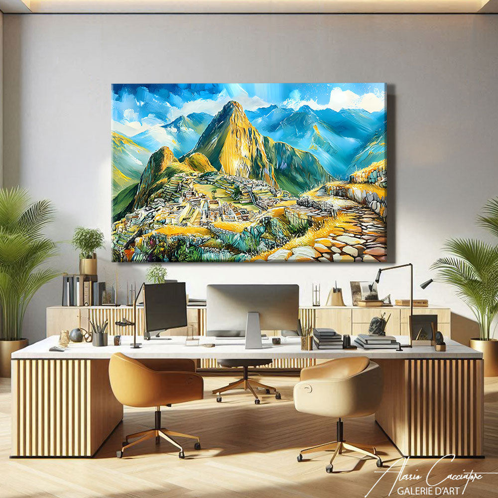 TABLEAU MACHU PICCHU